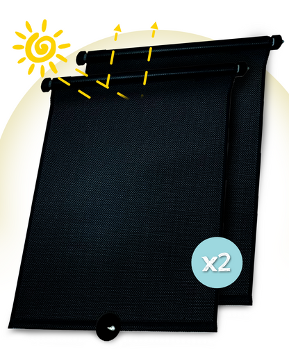 Sonnenschutzrollo Neutral (2er Pack)